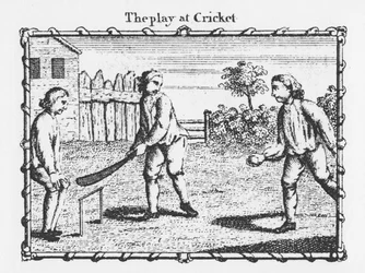 The play at Cricket