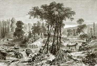 The Portage on the White Mud River