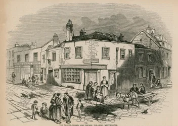 The ragged school and refuge, Pye Lane, Westminster, London