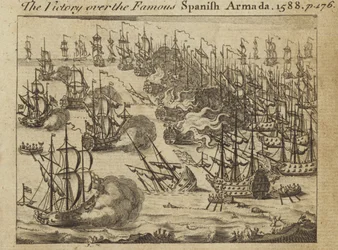 The Victory Over the Spanish Armada, 1588