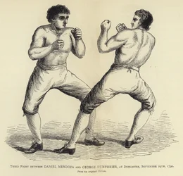 Third Fight between Daniel Mendoza and George Humphries, at Doncaster, 29 September 1790