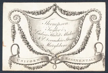 Thompson, tailor and ladies habit maker