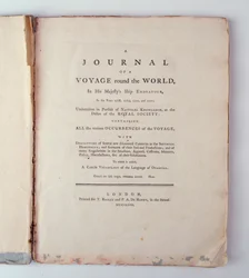 Titlepage of A Journal of a Voyage Around the World in His Majesty