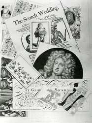 Trade card, engraved by George Bickman
