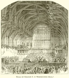 Trial of Charles I in Westminster Hall
