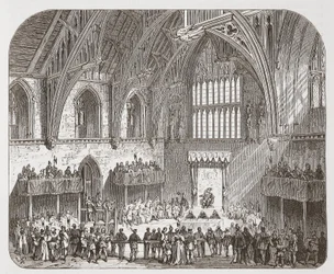 Trial of Lambert in Westminster Hall