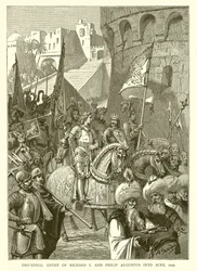 Triumphal Entry of Richard I and Philip Augustus into Acre, 1191