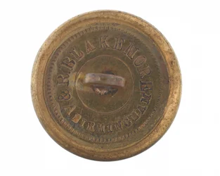 Tunic button, Malay State Guides, 1896-1919