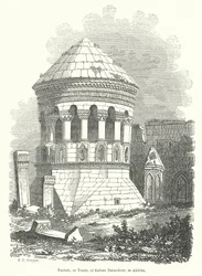 Turbeh, or Tomb, of Sultan Baiandour, at Akhlat