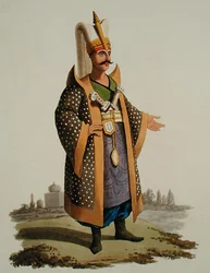 Turkish warrior, from 