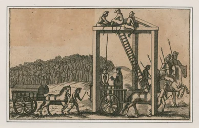 Tyburn Tree, About 1680
