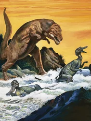 Tyrannosaurus Rex Attacks