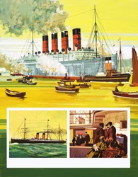 Unidentified passenger liner