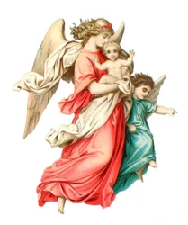Victorian Scrap Relief of the Christ Child, c.1880