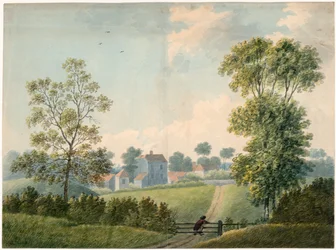 View at the Back of Kilburn Wells