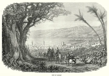 View of Beirut