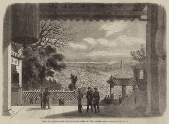View of Canton, from the Head-Quarters of the Allies