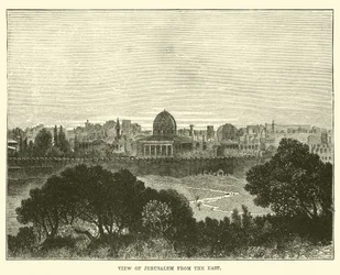 View of Jerusalem from the East