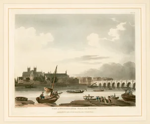 View of Westminster Hall and Bridge