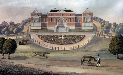 View of a Country House in a Park, c.1825