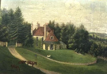 View of a House and a Garden