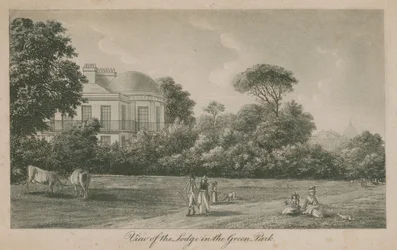 View of the Lodge in Green Park
