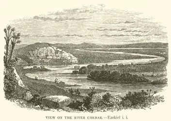 View on the River Chebar, Ezekiel