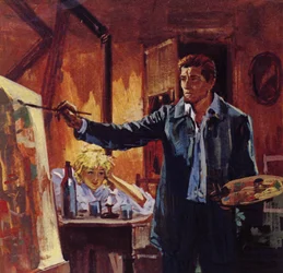 Vincent Van Gogh moved to The Hague where he started painting