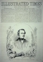 Viscount Canning, the New Governor-General of India, illustration from 