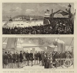 Visit of Their Royal Highnesses Princes Albert Victor and George of Wales to Dublin