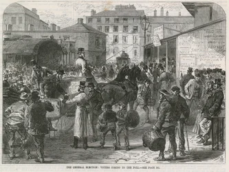 Voters Coming to the Poll