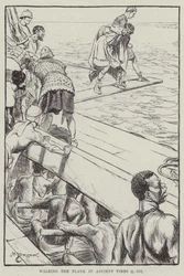 Walking the plank in ancient times