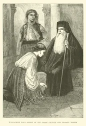 Wallachian Popa, Priest of the Greek Church, and Peasant Women