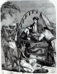 Warren Hastings in India in 1784