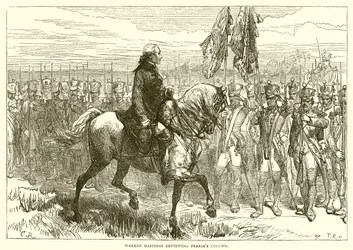 Warren Hastings Reviewing Pearse