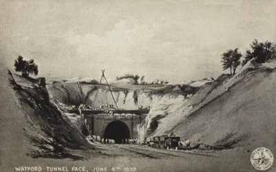 Watford Tunnel Face, 6 June 1837