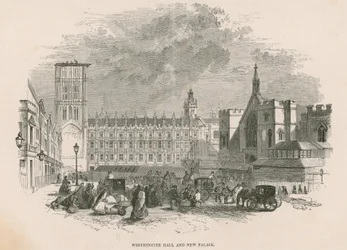 Westminster Hall and New Palace of Westminster, London