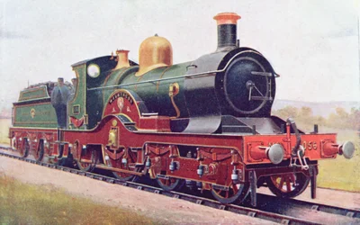 Wilkinson of the Great Western Railway, illustration from The Book of the Locomotive by G. Gibbard Jackson, published 1924