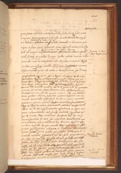 William Camden’s Account of Elizabeth I’s Reign, Cotton MS Faustina III f.111r