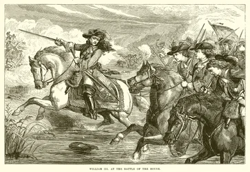 William III at the Battle of the Boyne