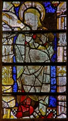 Window depicting the Annunciation