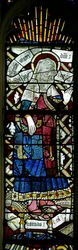 Window depicting St Elizabeth?