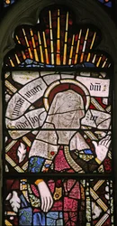 Window depicting St Elizabeth?