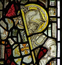 Window Ew depicting St George