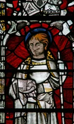 Window depicting St Margaret