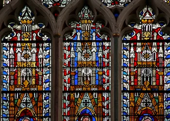 Window Ew depicting canopies