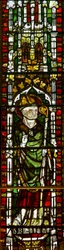Window depicting St Blaise