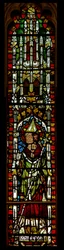 Window depicting St Gregory