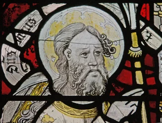 Window N5 depicting the Doubting St Thomas