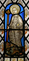 Window depicting St Margaret